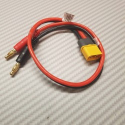 Câble de raccordement XT60 mâle - PK 4 mm