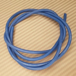 Câble silicone bleu 12 AWG