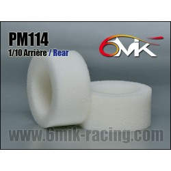 6MIK Inserts pour pneu TT 1/10 arrière PM114