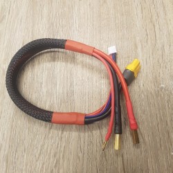 Câble de charge 2S - XT60 - PK 5 mm longueur 30 cm