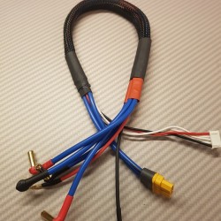 Câble de charge 2x2S  XT60 / PK 5 mm