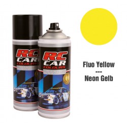Peinture RC CAR pour LEXAN Jaune fluo - 150ml